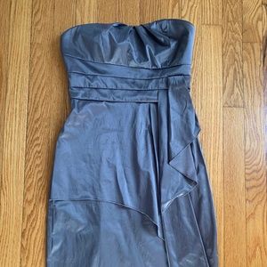 Ruby Rox Strapless Cascade Front Dress Juniors 5